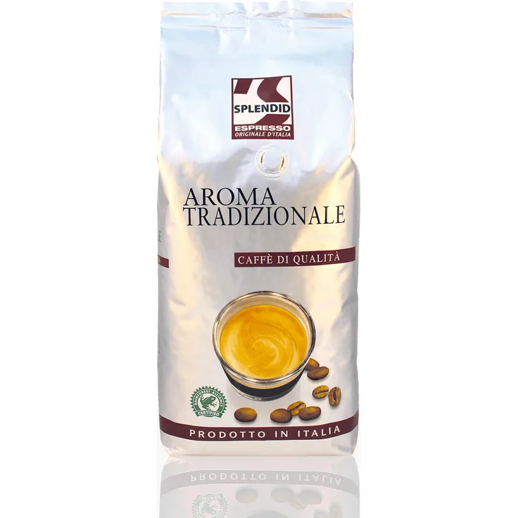 Splendid Espresso Aroma Tradizionale - 1kg ganze Kaffee-Bohne