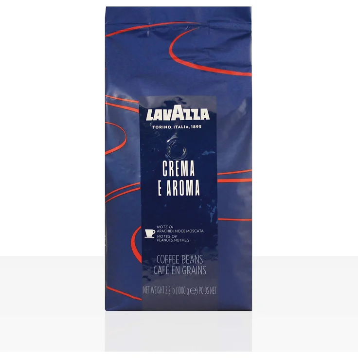 Lavazza Espresso Crema E Aroma 1kg ganze Kaffee-Bohne, Gastronomieware – Bild 1