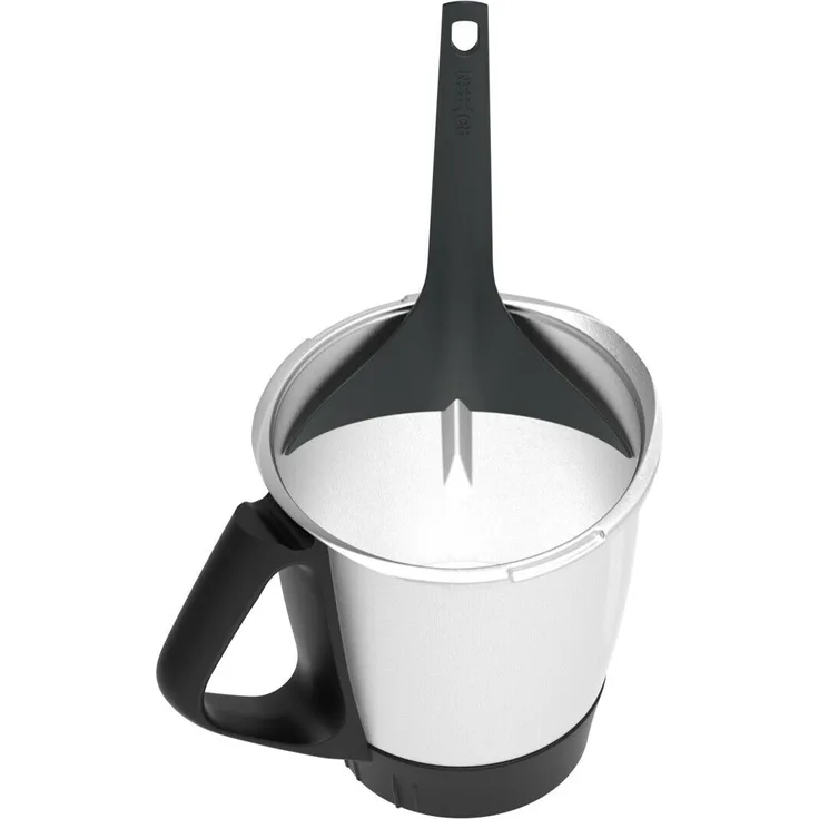 Wundermix Rochen Innenwandspatel, fürThermomix TM5, TM6, TM Friend, spülmaschinengeeignet, anthrazit
