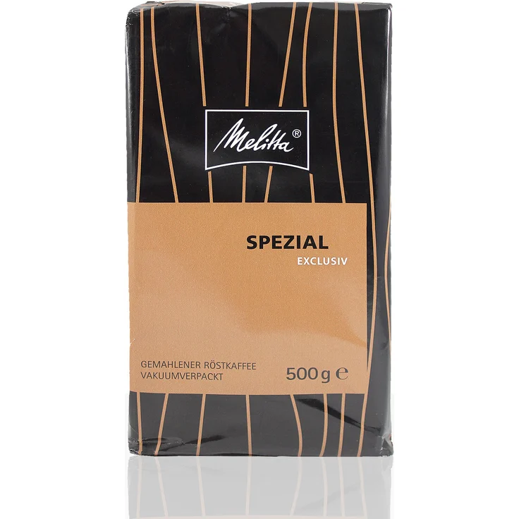 Melitta Spezial Exclusiv - 500g Kaffee gemahlen, Filterkaffee vakuumverpackt