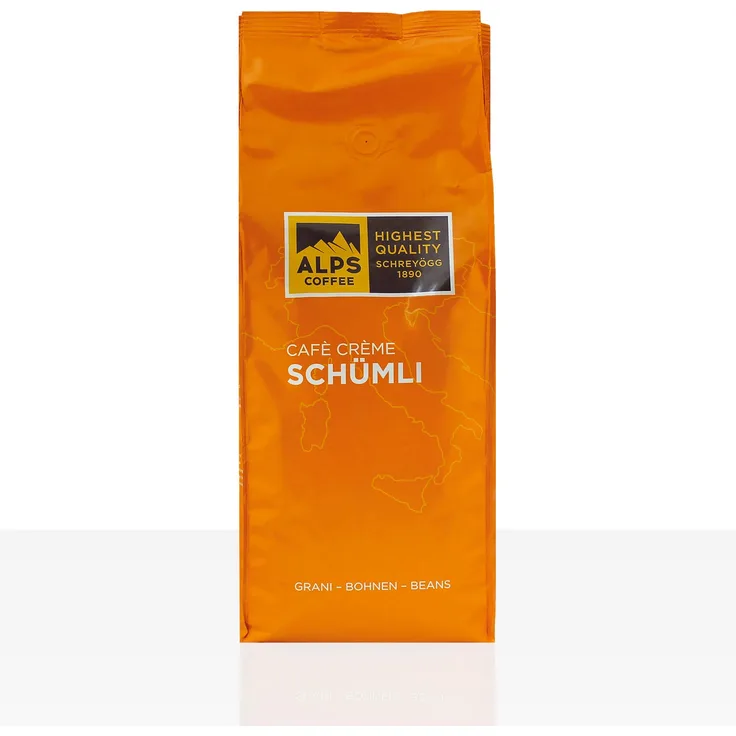 Schreyögg Alps Coffee Cafe Creme Schümli Espresso 1kg ganze Bohne
