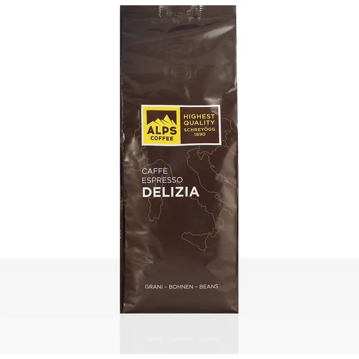 Schreyögg Alps Coffee Caffe Espresso Delizia 1kg Kaffee ganze Bohne