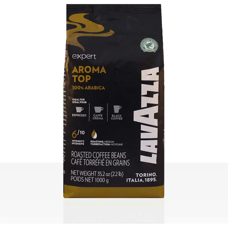 Lavazza Expert Aroma Top - 1kg ganze Kaffee-Bohne, 100% Arabica