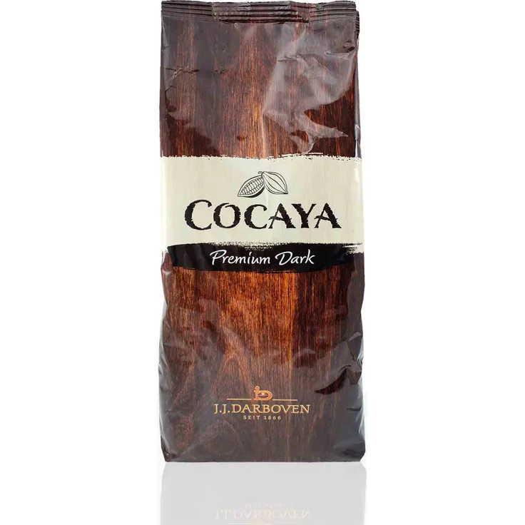 Darboven Cocaya Premium Dark Kakao 1kg, Kakaopulver 36%, Trinkschokolade