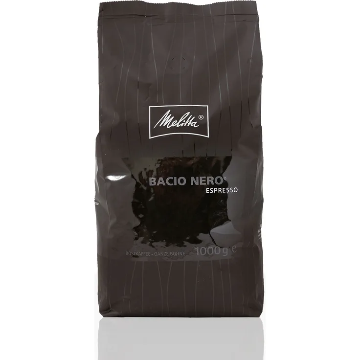 Melitta Espresso Bacio Nero - 1kg ganze Kaffee-Bohne