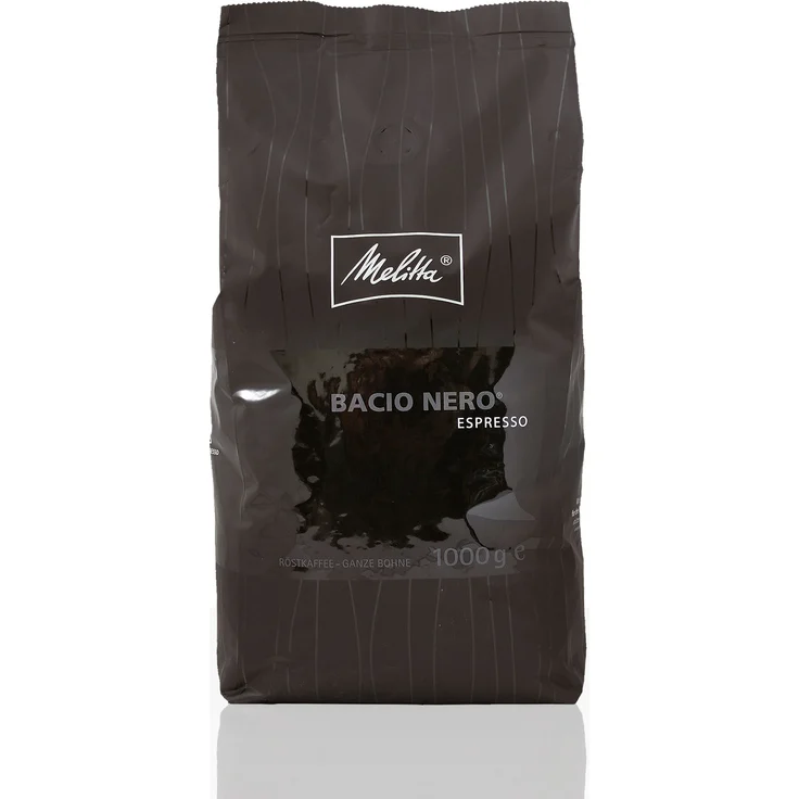 Melitta Espresso Bacio Nero - 1kg ganze Kaffee-Bohne