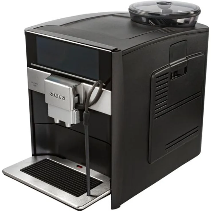 Siemens EQ.6 plus s500 TE655319RW Kaffeevollautomat mit Milchsystem, schwarz – Bild 1