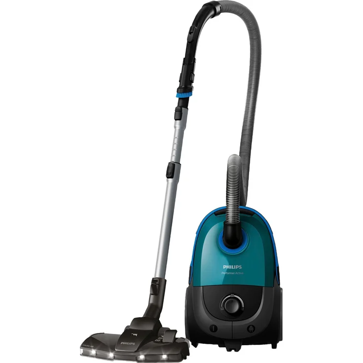 Philips FC8580-09 Performer Active Bodenstaubsauger mit Beutel, 900 Watt, 9 m Aktionsradius, opalgrün – Bild 1
