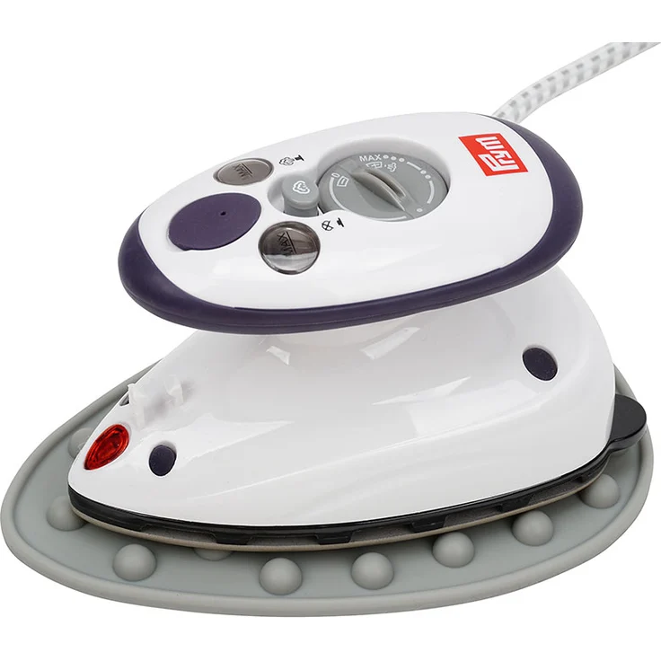 Set Prym Mini Bügeleisen mit Semplix Silikonablage (grau)