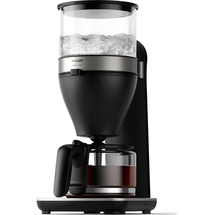 Philips Café Gourmet HD5416-60 Filterkaffeemaschine, schwarz-silber – Bild 2