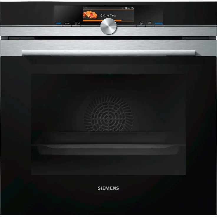 Siemens HB678GBS6 Einbaubackofen - A+ - Warmhalten, Sanftgaren, Dörren - Kurzzeitwecker - Temperaturkontrolle