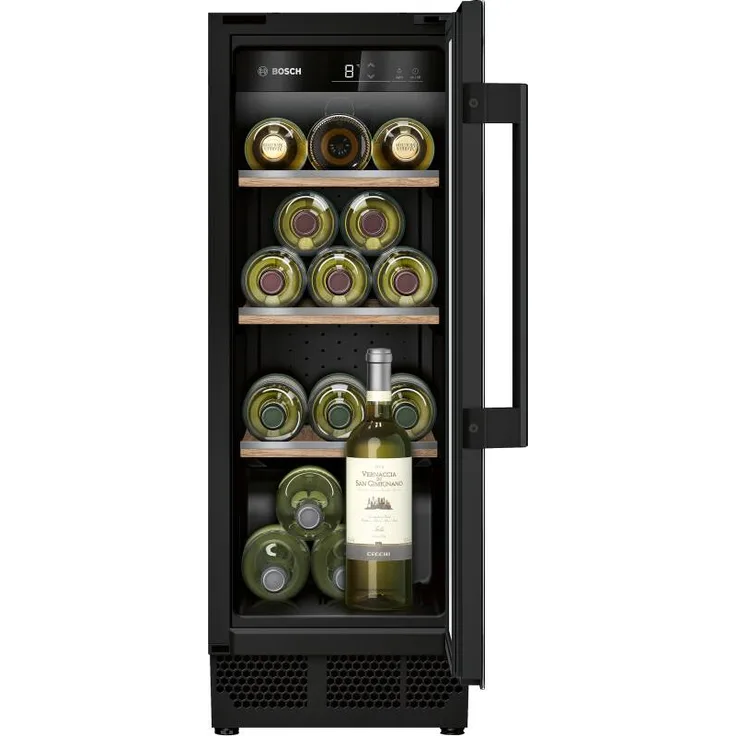 Bosch KUW 20 VHF0 Einbau-Weinkühlschrank, Breite 29.8 cm, 21 Flaschen