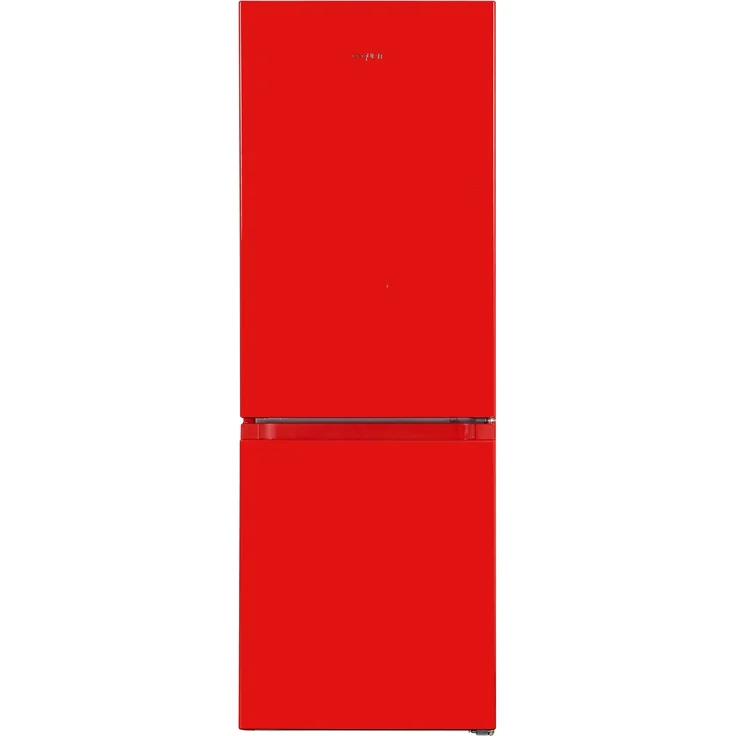 Exquisit KGC231-60-010E Kühl-Gefrierkombination, freistehend, rot, Energieklasse E – Bild 5