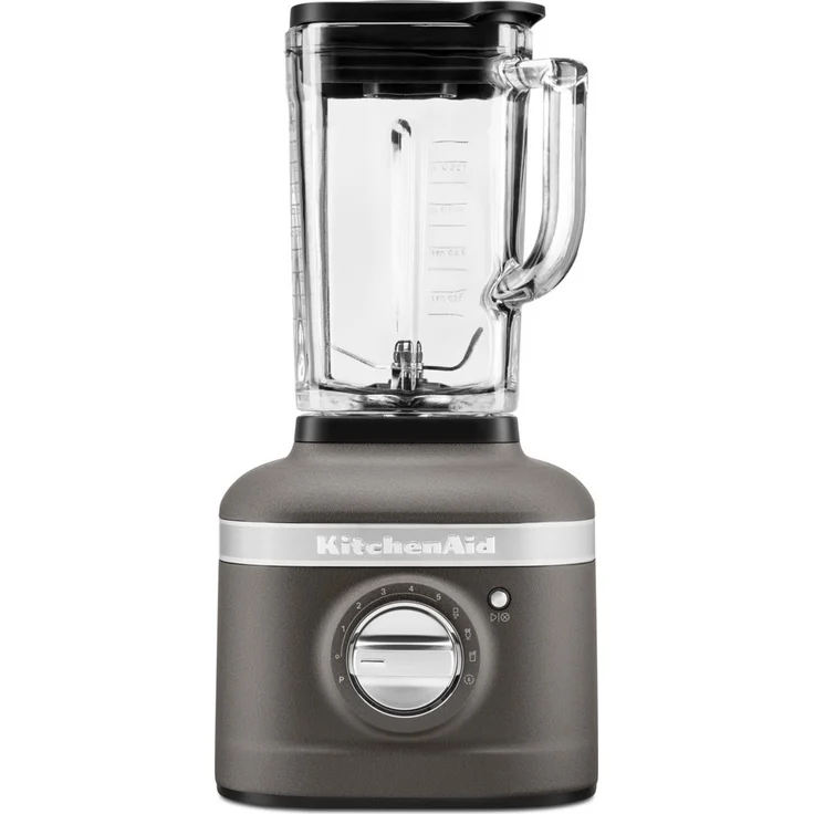 KitchenAid 5KSB4026EGR Standmixer mit IntelliSpeed, 1200W, 1,4L Glasbehälter, imperial grey, Serie: 5KSB4026