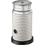 Nespresso Aeroccino 3 Milchaufschäumer, elektrisch, 490W, 120ml Milchschaum, Edelstahl, weiß