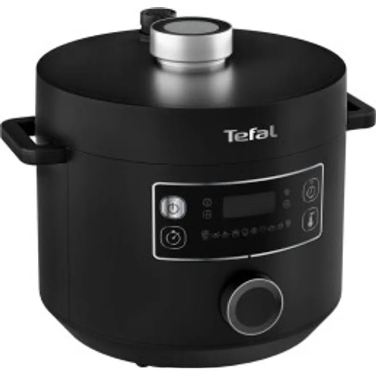 Tefal Turbo Cuisine CY7548 Multikocher, 1090 Watt, 5L, 10 Programme, Timer, antihaftbeschichtet, schwarz