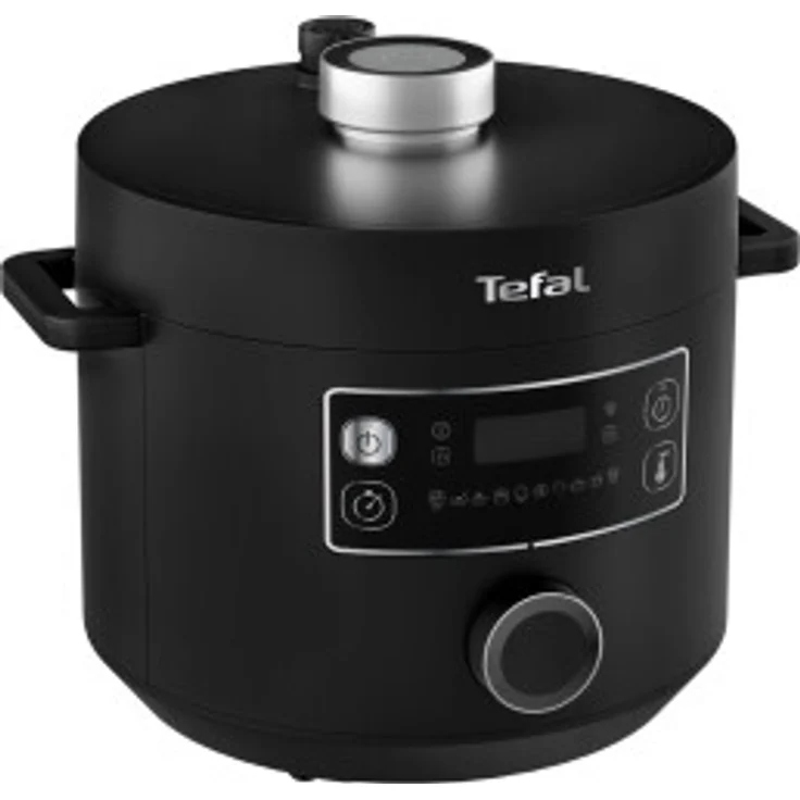 Tefal Turbo Cuisine CY7548 Multikocher, 1090 Watt, 5L, 10 Programme, Timer, antihaftbeschichtet, schwarz – Bild 1