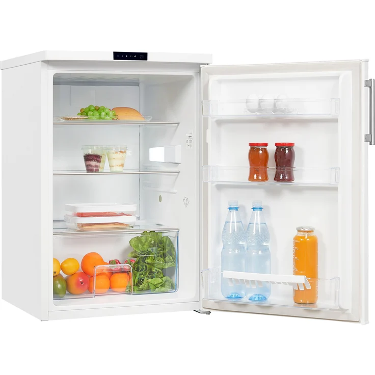Exquisit KS16-V-HE-011D Kühlschrank, freistehend, weiß, Breite 56 cm, Energieklasse D, 810200406 – Bild 2