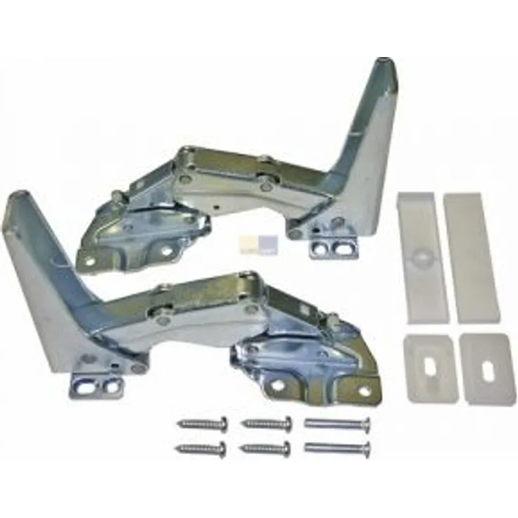 Türscharnier Bauknecht 481231018626 Set oben unten für Kühlschrank