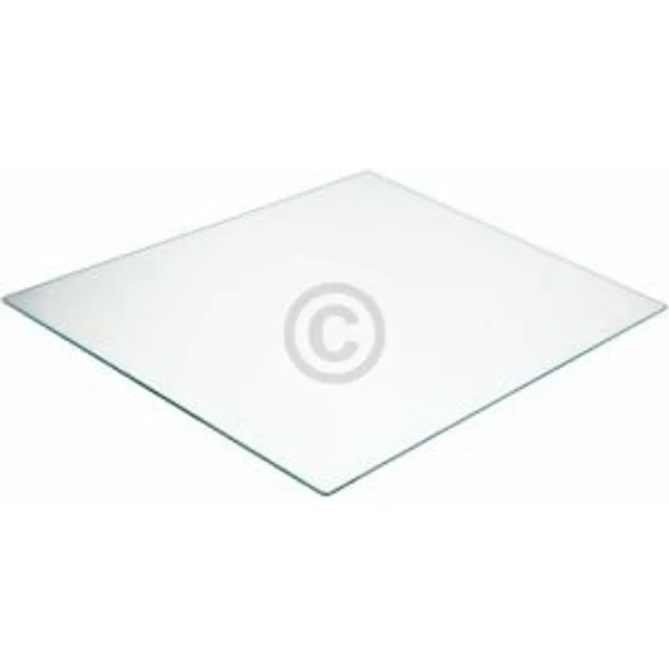 Glasplatte über Crisper Gemüseschublade Bauknecht 481010463485 465x355mm