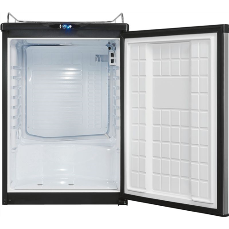 Exquisit BK160-HE-300G Inox Getränkekühlschränke (Tisch) 810920100