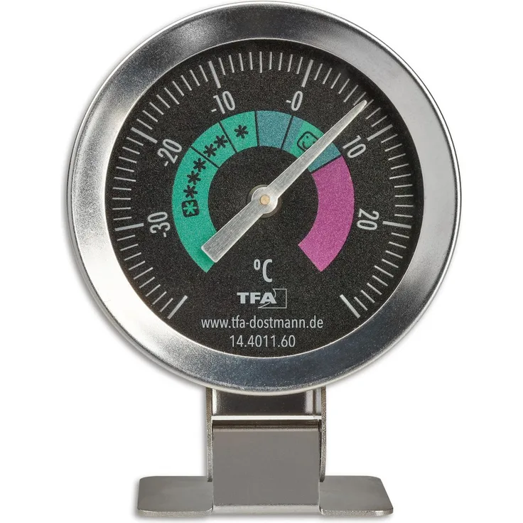 Analoges Kühlschrankthermometer TFA 14.4011.60 Gefrierschrankthermometer