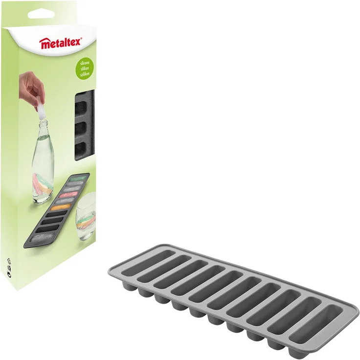 Eiswürfelbereiter Silikon 10x Sticks Eiswürfelform Eiswuerfelbehaelter Eiswürfel - Preisvergleich