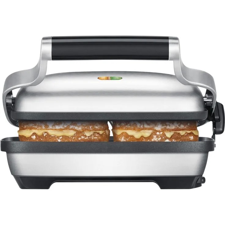 Sage SSG600BSS4EEU1 The Perfect Press Sandwichmaker, 1500W, Antihaftbeschichtung, Edelstahl, silber