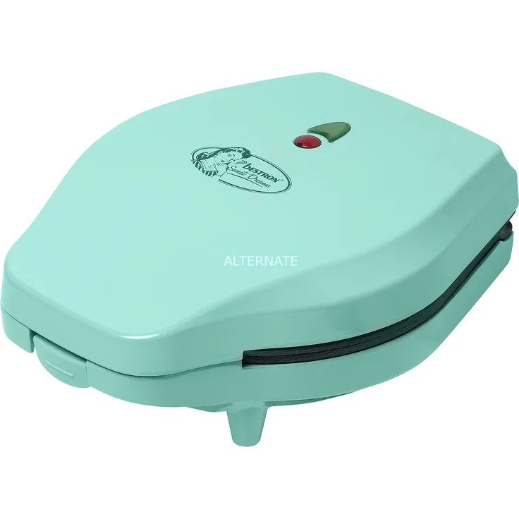 Bestron DCPM12M Cake-Pop-Maker, Cookie Maker, 700W, stufenlos regelbar, Backampel, wärmeisolierter Griff, mint