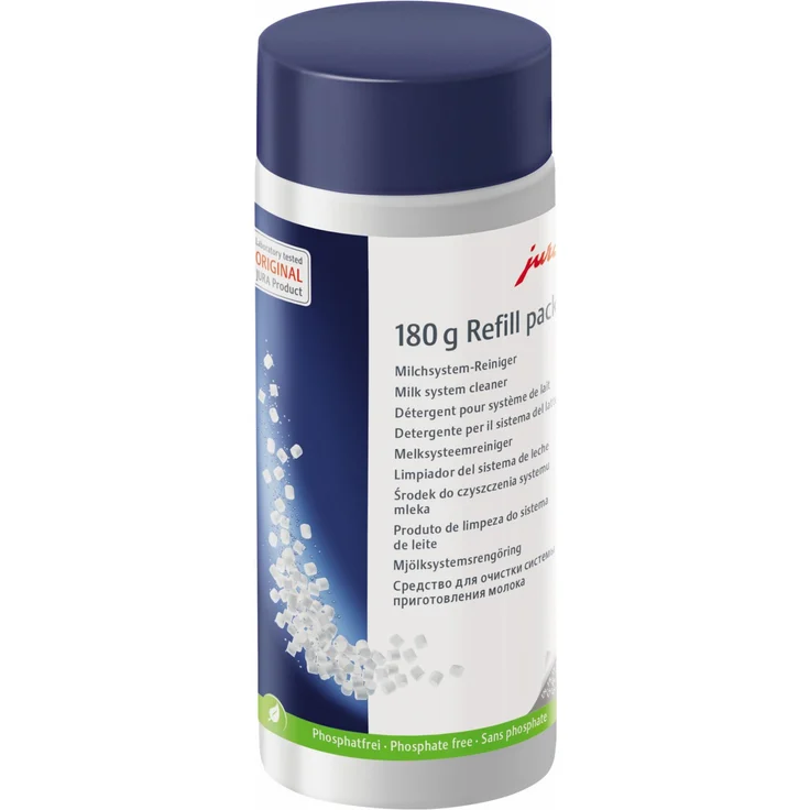 JURA Milchsystemreiniger Mini-Tabs Nachfüllflasche 180g – Bild 1