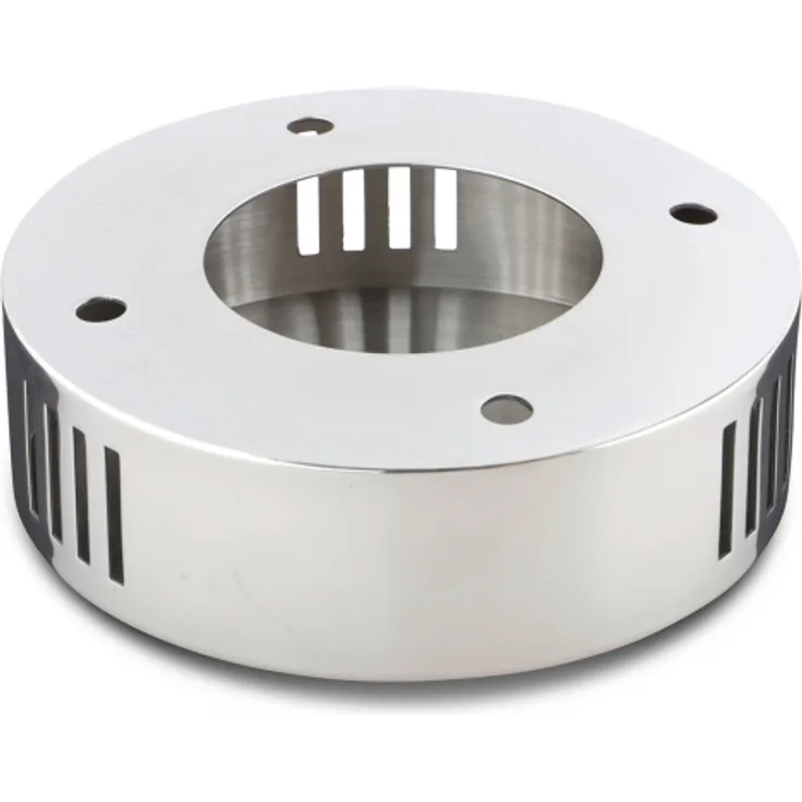 Weis Rechaud aus Edelstahl poliert Ø 16 cm, silber