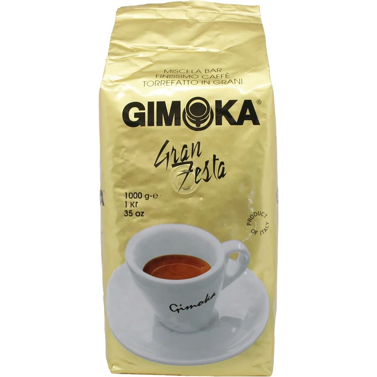 Gimoka Kaffeebohnen Gran Festa - gold 1000g – Bild 1