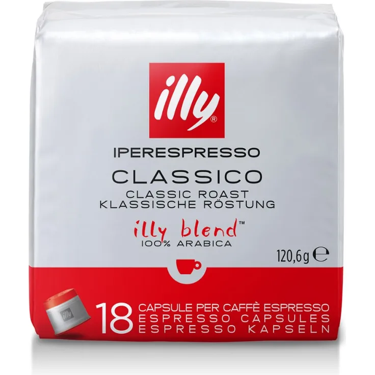 Illy Iperespresso Kapseln Espresso Classico - Softpack mit 18 Stück
