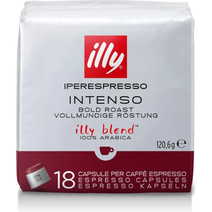 Illy Iperespresso Kapseln Espresso Intenso - Softpack mit 18 Stück