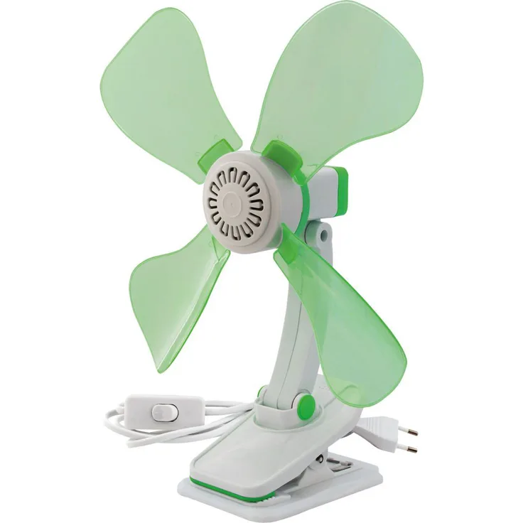 Euro Trail Klammer-Ventilator 230 Volt grün