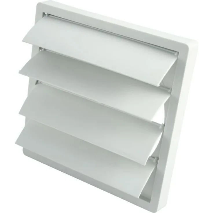 Marley Selbsttätige Verschlussklappe mit Rohranschluss Ø 150 mm, 180 x 180 mm...