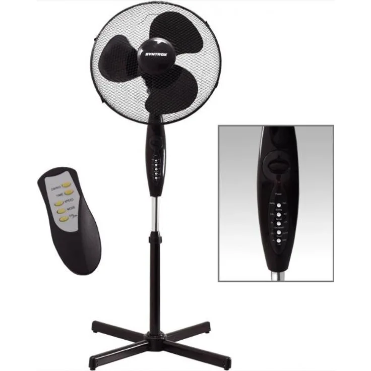 Syntrox Standventilator Erwin mit Fernbedienung