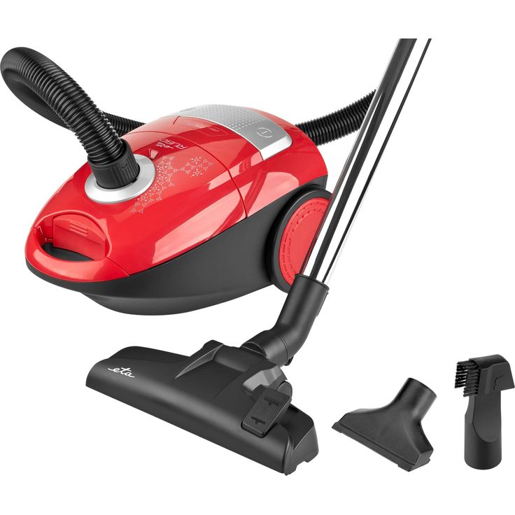 Eta Rubio Bodenstaubsauger, 850 Watt, rot