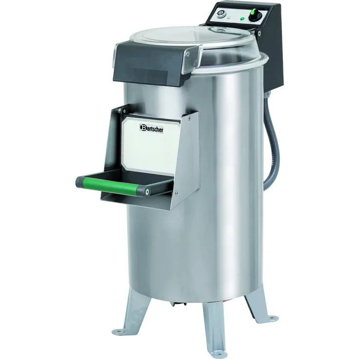 Bartscher A120.186 Kartoffelschälmaschine, 7,5 kg, 750W, 120L, elektrisch, Metall, silber