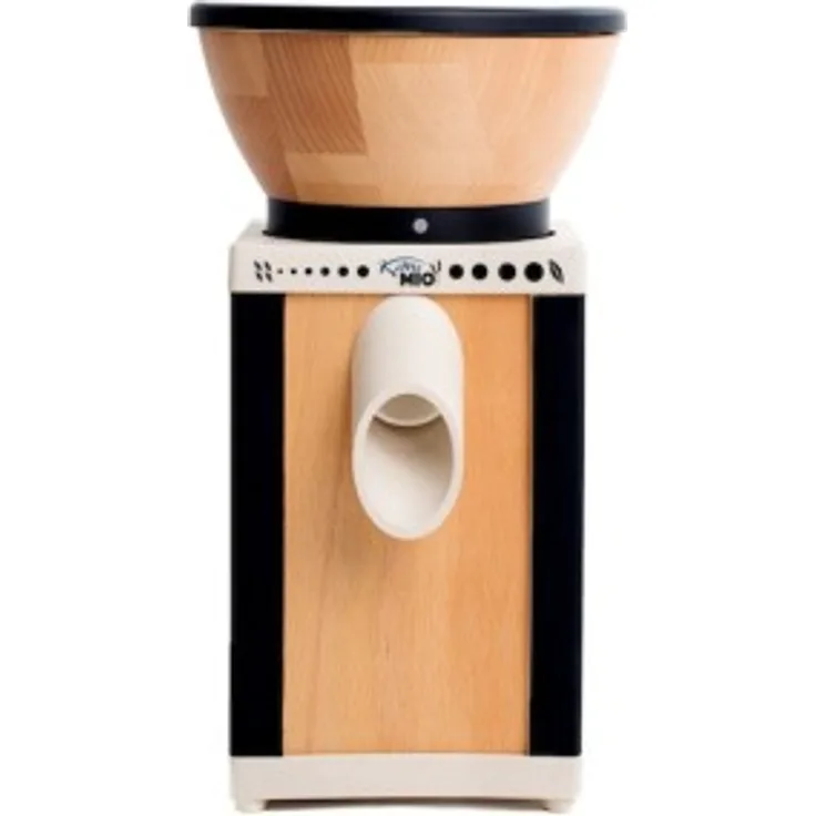 KoMoMio Getreidemühle, aus Holz, 400W, elektrisch, schwarz