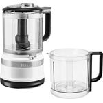 KitchenAid 5KFC0516E Foodprozessor, 240 Watt, inkl. 2 Krug & Deckel, weiß, Serie: 5KFC0516