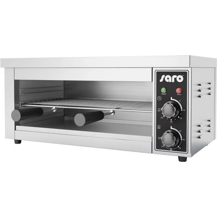 Saro Modell LYNN Salamander 443-1055, 325 mm x 610 mm x 280 mm, inkl. 1 Grillrost, Krümelschublade, 