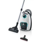 Bosch BGL8XHYG Serie 8 ProHygienic Bodenstaubsauger mit Beutel, 650 Watt, weiß