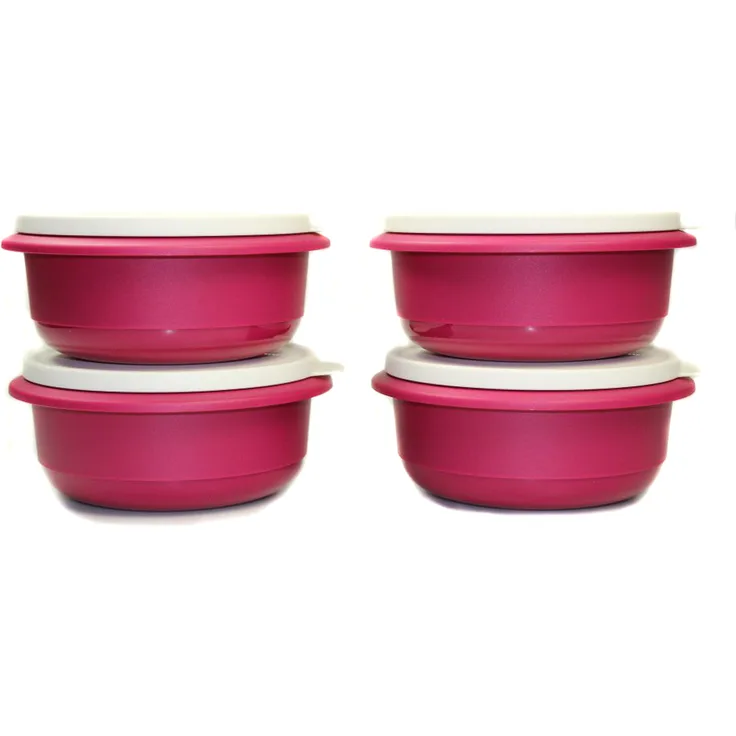 TUPPERWARE Rührschüssel Pro 1,0 L dunkelpink (4) Hefeteig Hefe Teig Schüssel