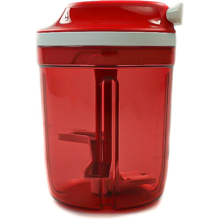 TUPPERWARE Chef Multi-Chef rot SUPERSONIC zum Zerkleinern & Aufschlagen Speedy Girl