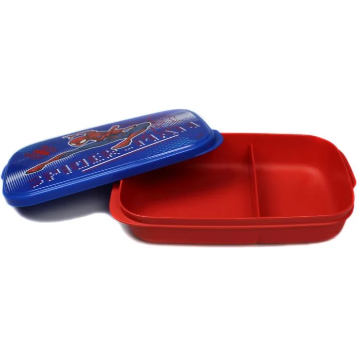 TUPPERWARE Lunchbox Clevere Pause 590 ml "Spider-Man" rot blau Brot Bentobox