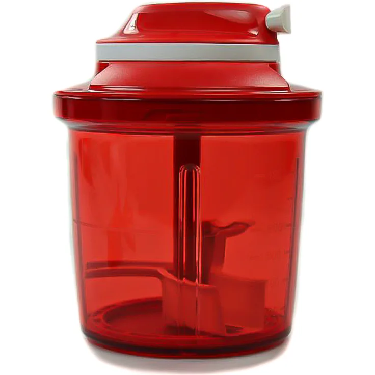 TUPPERWARE Chef Extra-Chef SUPERSONIC 1,35 L rot Chef Zerkleinern Extra Chef 