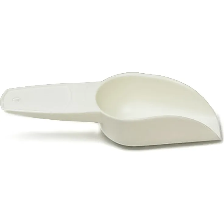 TUPPERWARE Backen Mehlschaufel weiß Löffel Mehl Zucker Backhelfer