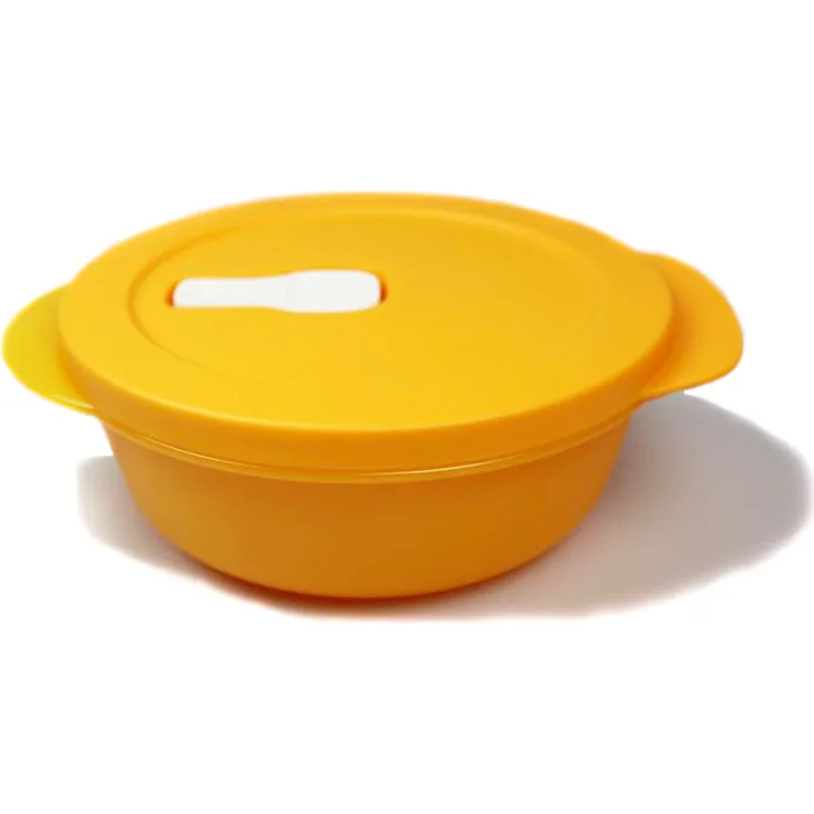 TUPPERWARE Mikrowelle CrystalWave 600 ml orange Mikro Micro Wave Pop Plus Fix