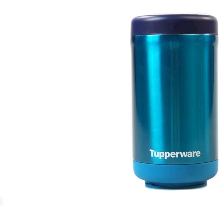 TUPPERWARE To Go Hot & Go L Thermo boy 475 ml blau Isolierbehälter Behälter